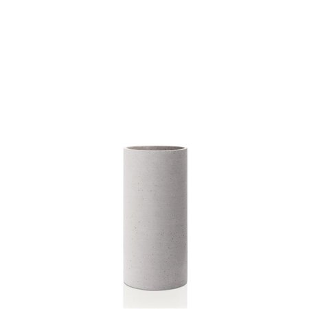 BLOMUS Blomus 65597 Polystone Vase; Light Gray - Large 65597